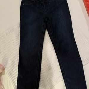 Dark blue denim Chico Perfect Stretch Soft Jegging Ankle jeans 0.5